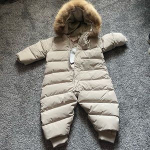 NWT Bonpoint Children’s Down Snow Suit